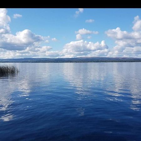 Stunning Log Cabin On The Lake Villa Portroe Luaran gambar